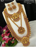 Teme jewelry necklace antique gold Look