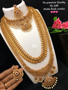 Super Sale Designer Premium Mango Necklace Combo Set